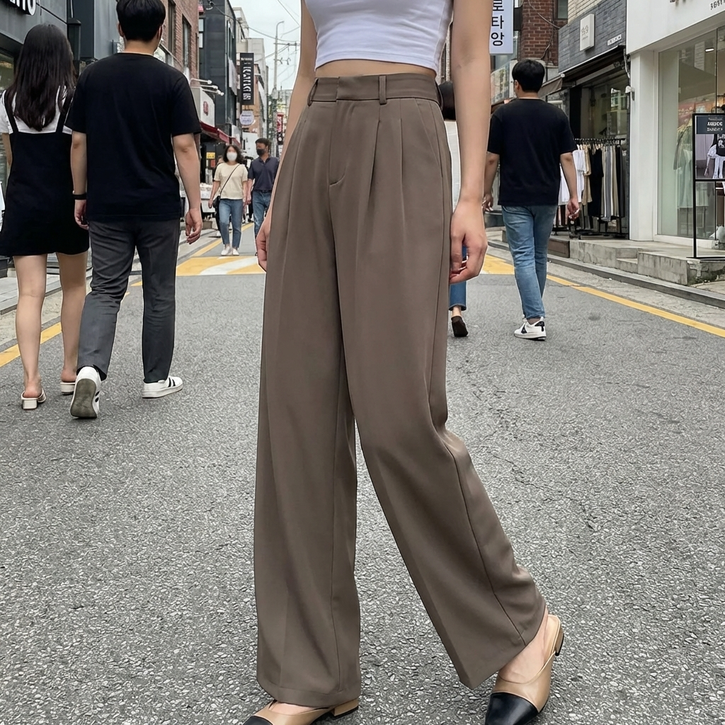 Pantalon Korean Chic