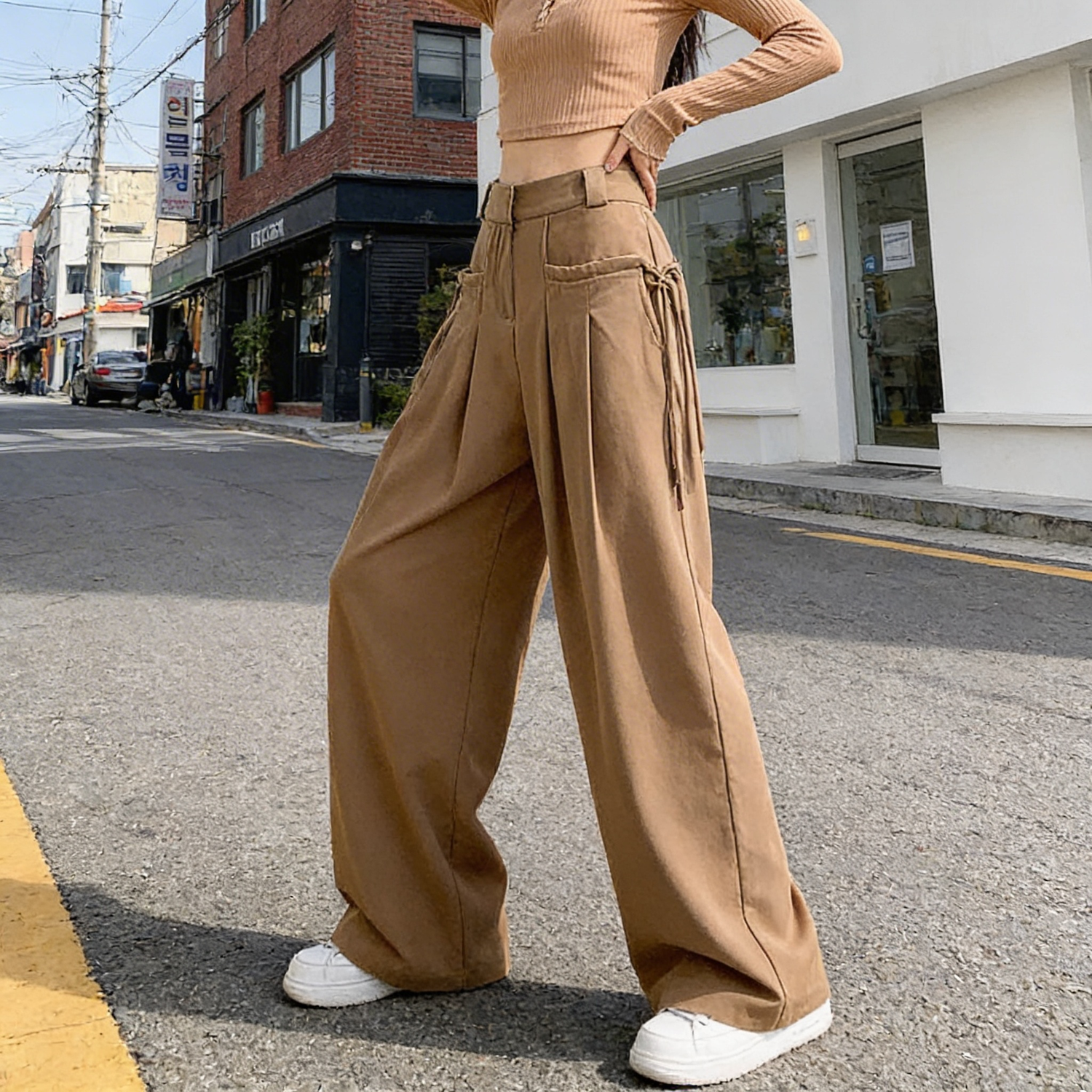 Pantalon Coréen Baggy