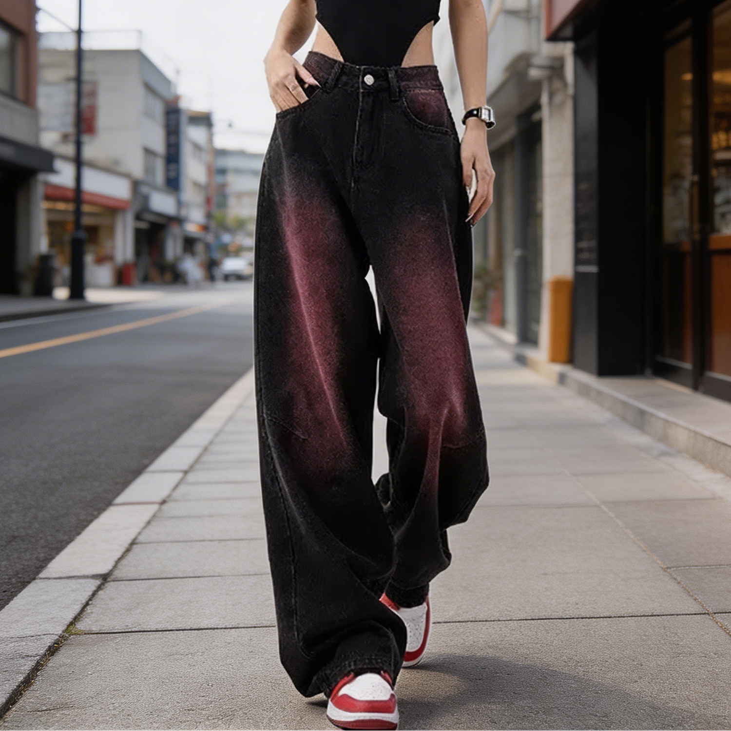 Jeans Oversize Jeongin - groupe Stray Kids