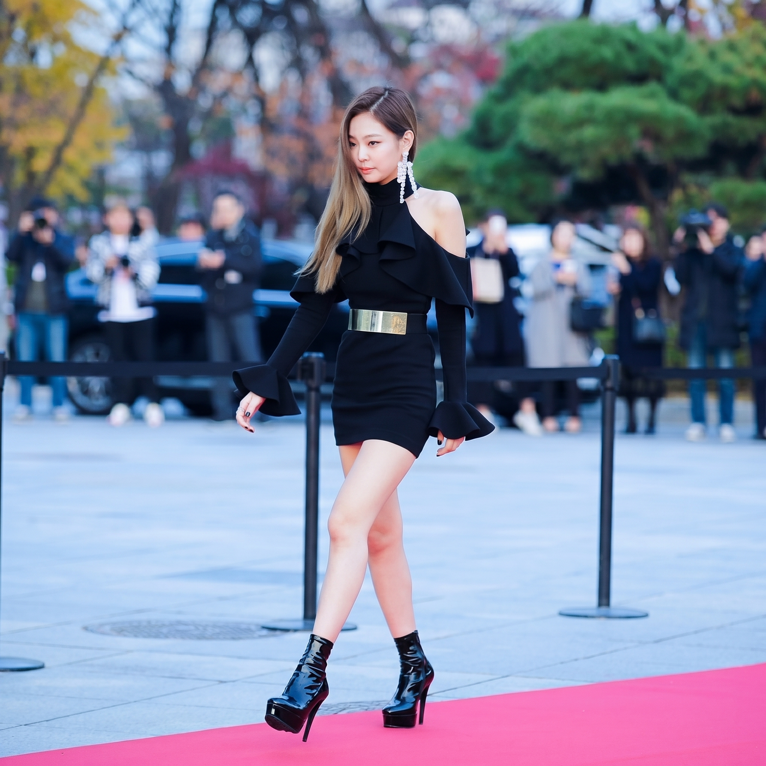 Robe Noire Jennie - Groupe BlackPink