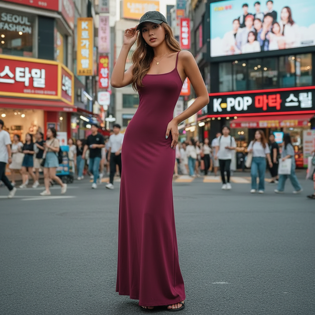 Robe Coréenne Maxi