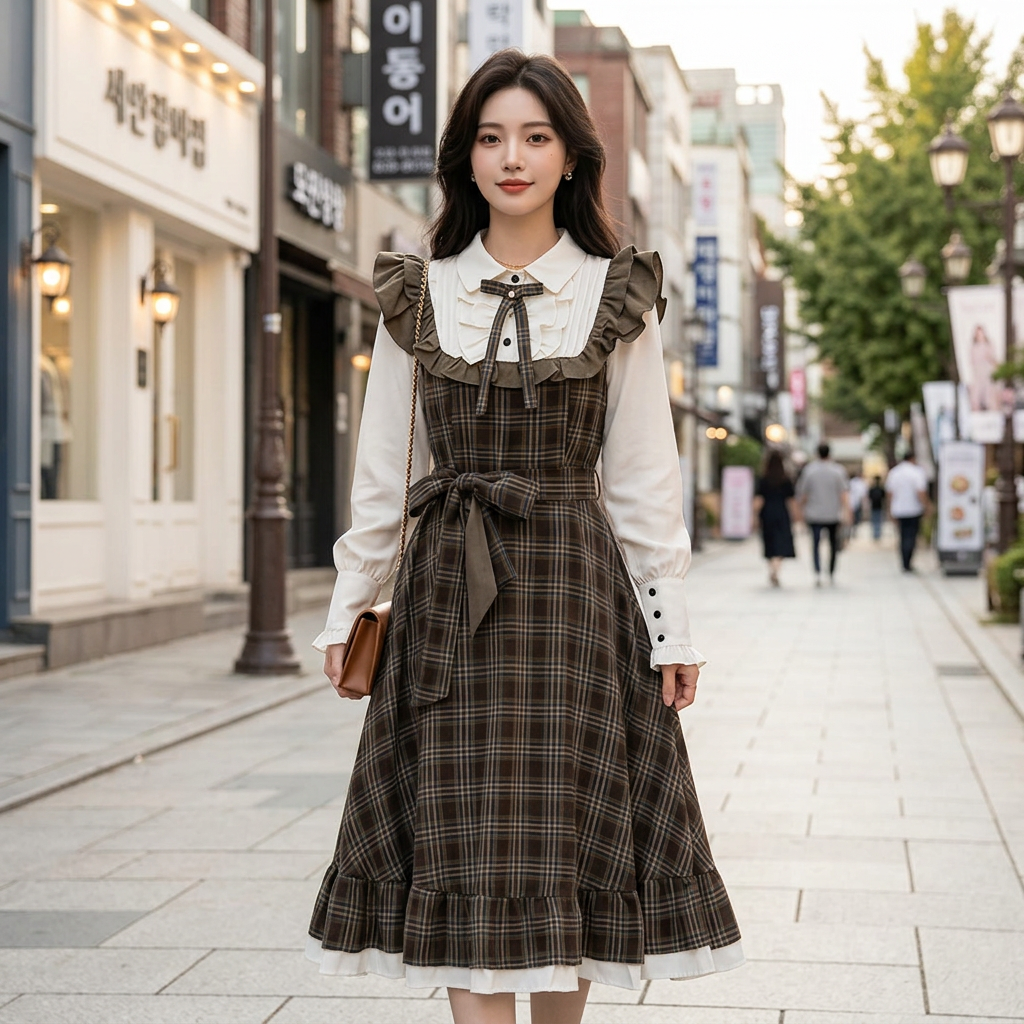 Robe Coréenne Vintage