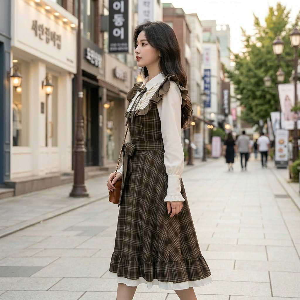 Robe Coréenne Vintage