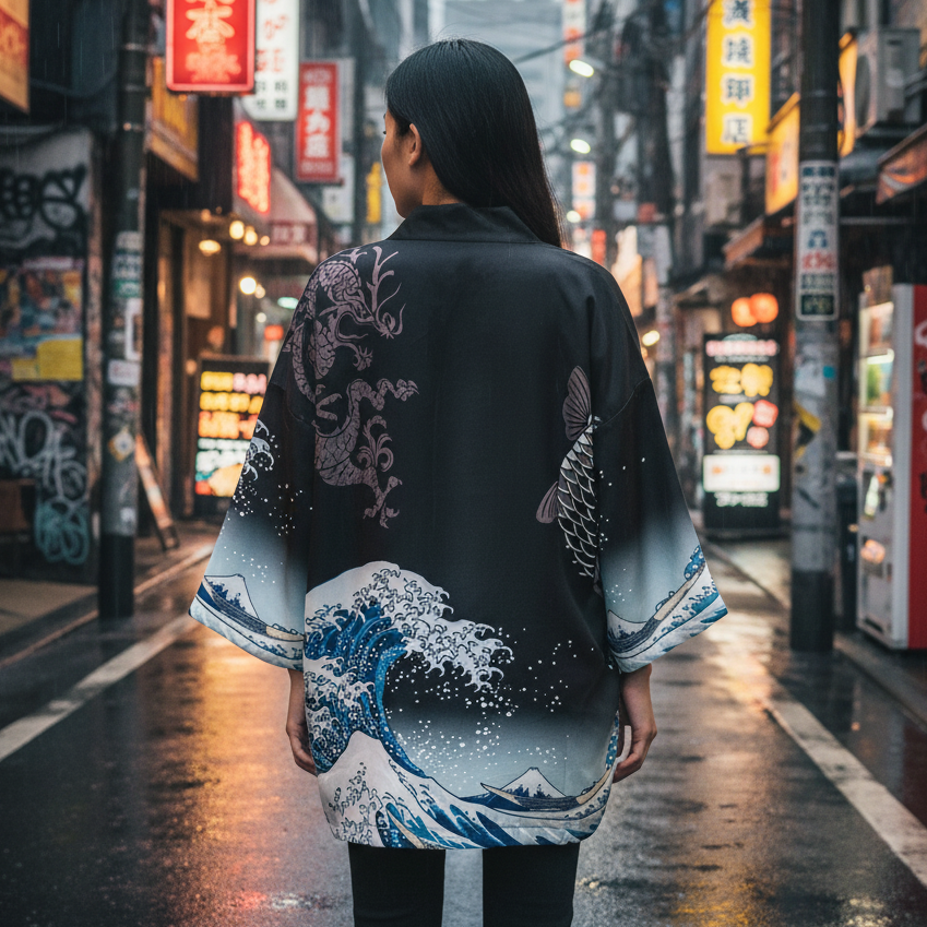 Kimono Streetwear Vague