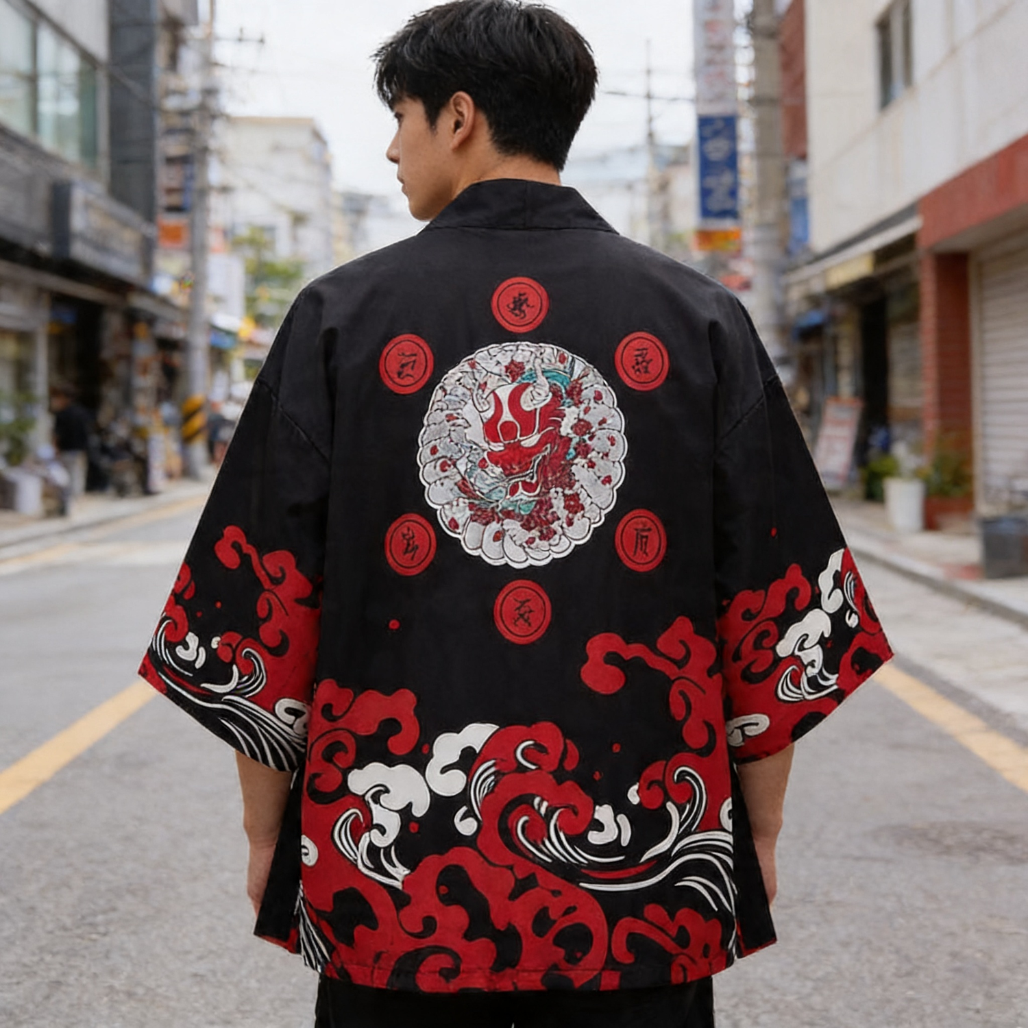Kimono Streetwear Demon