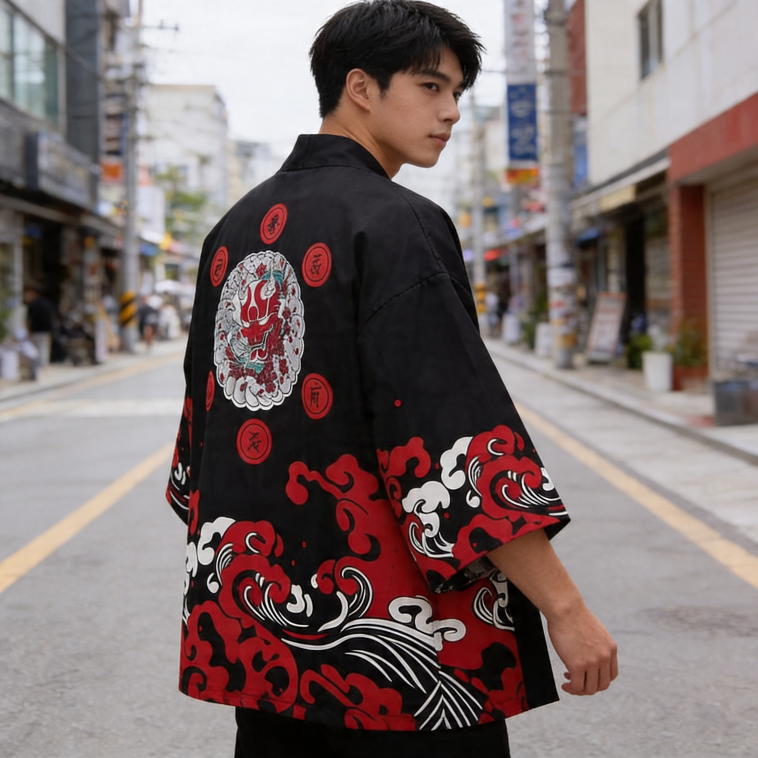 Kimono Streetwear Demon