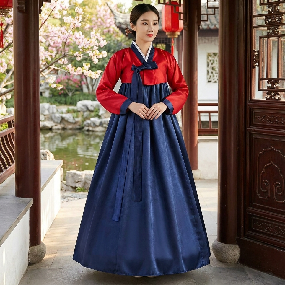 Hanbok Coreen Oriental