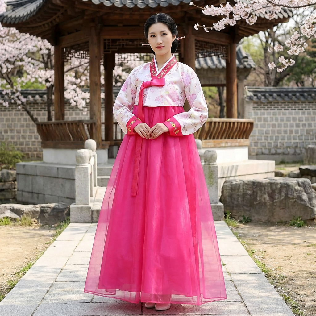 Hanbok Traditionnel Coréen