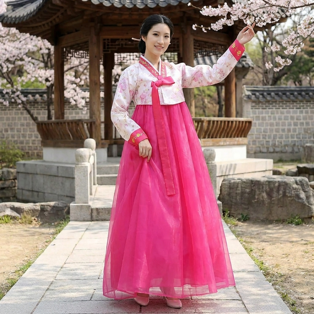 Hanbok Traditionnel Coréen