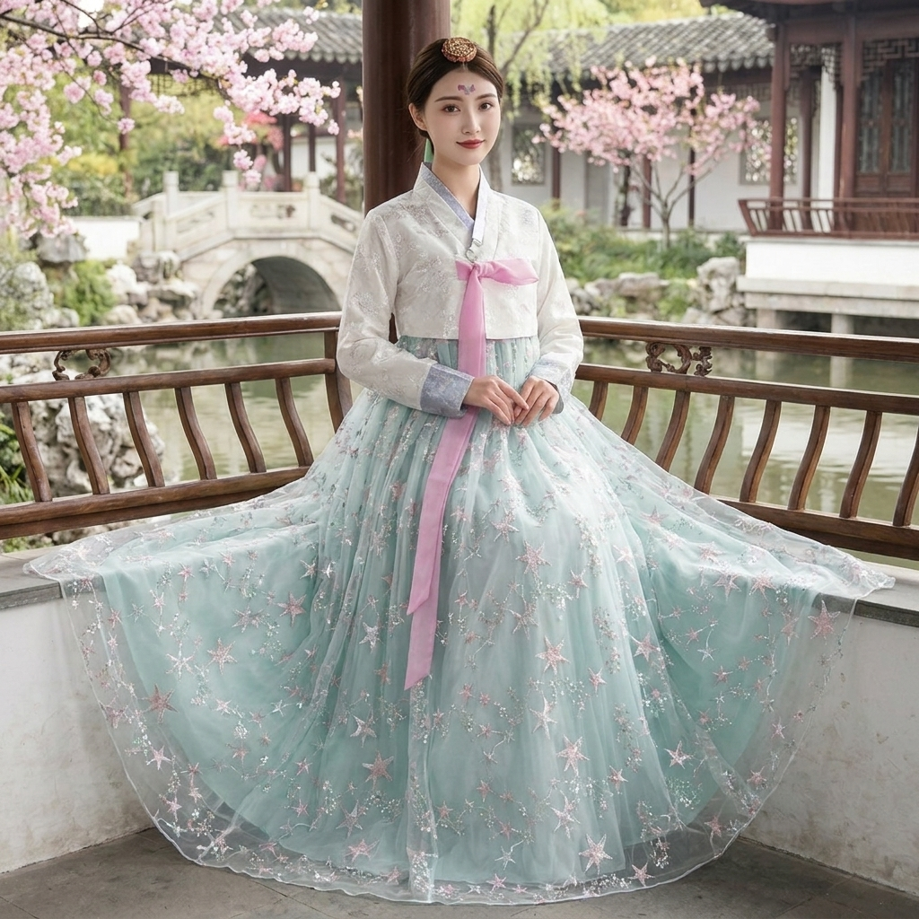 Hanbok Coréen Etoile