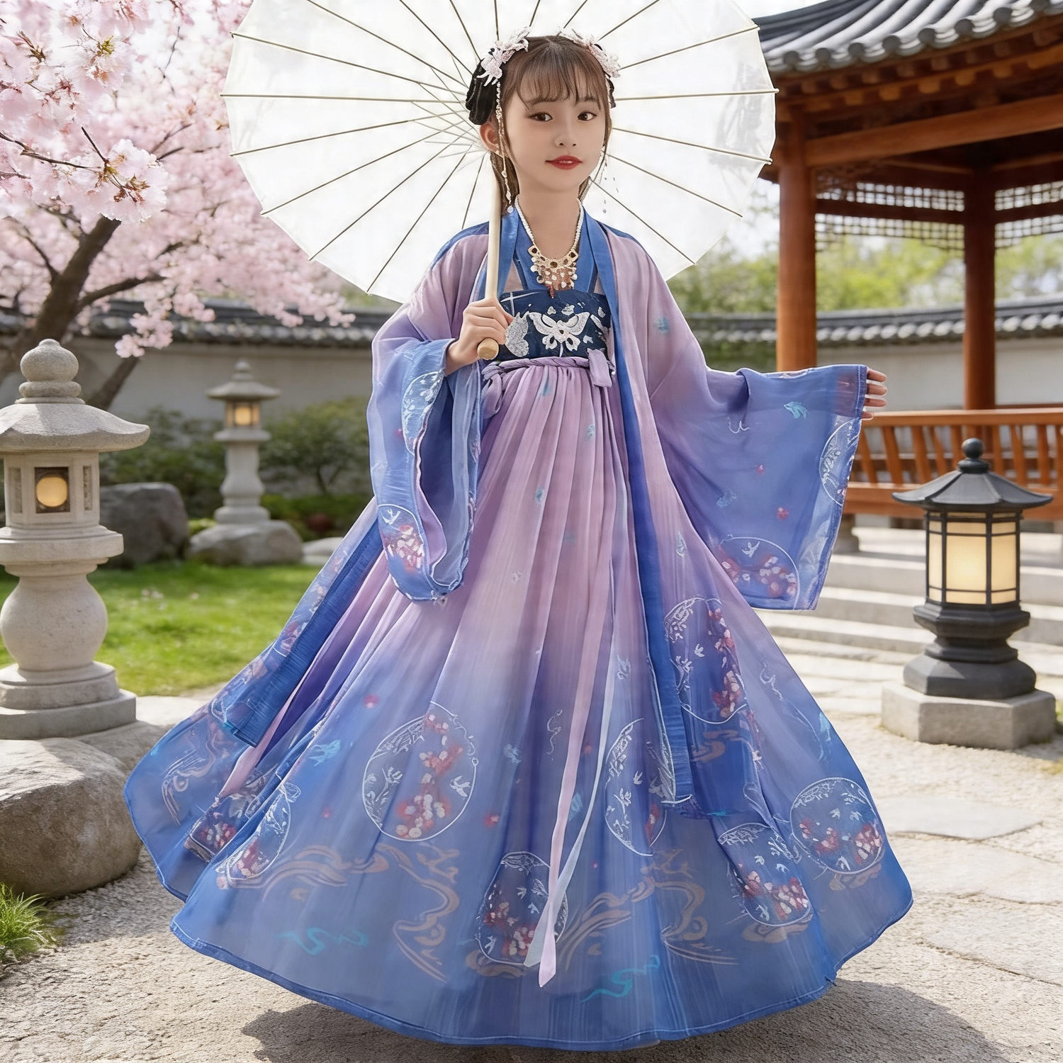 Robe Hanfu Chinoise pour Enfants