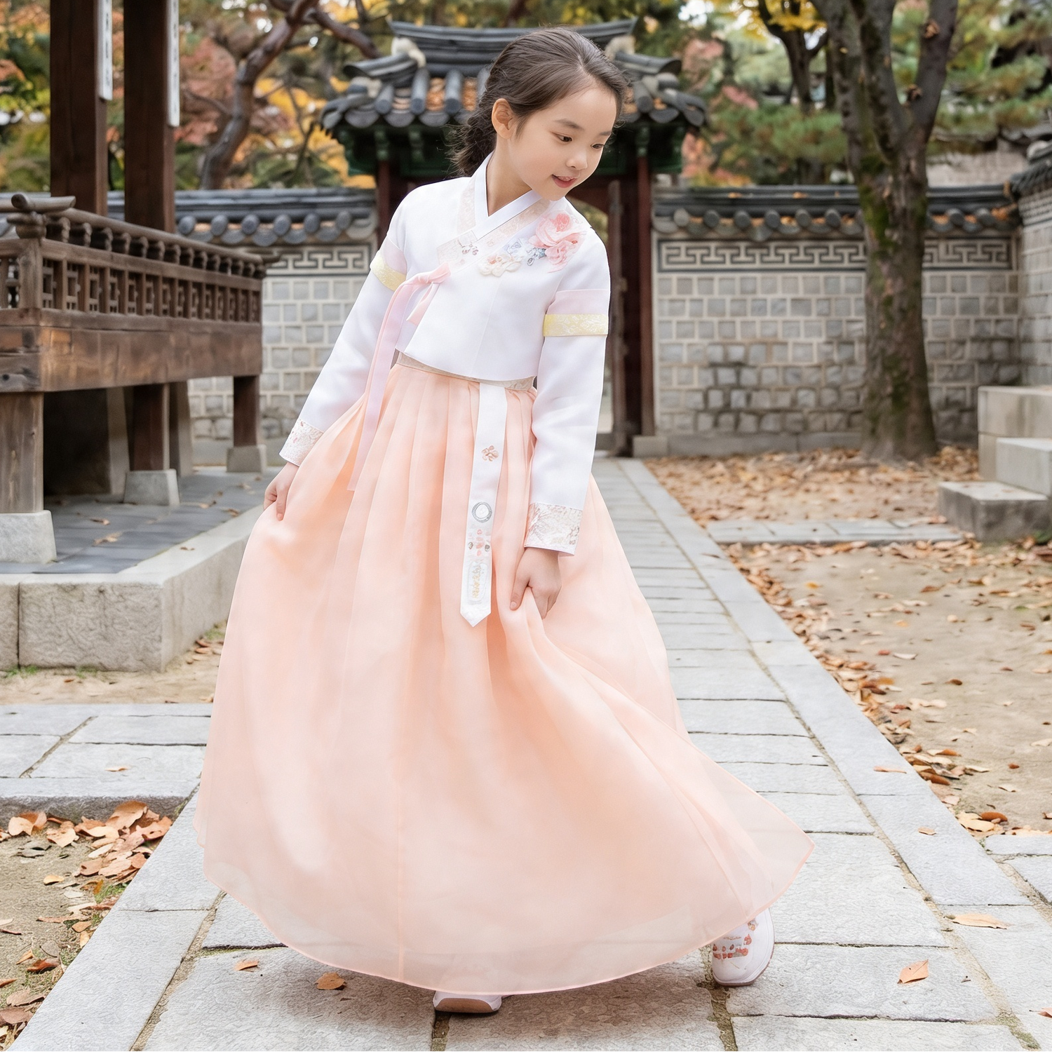 Hanbok Korean Enfant