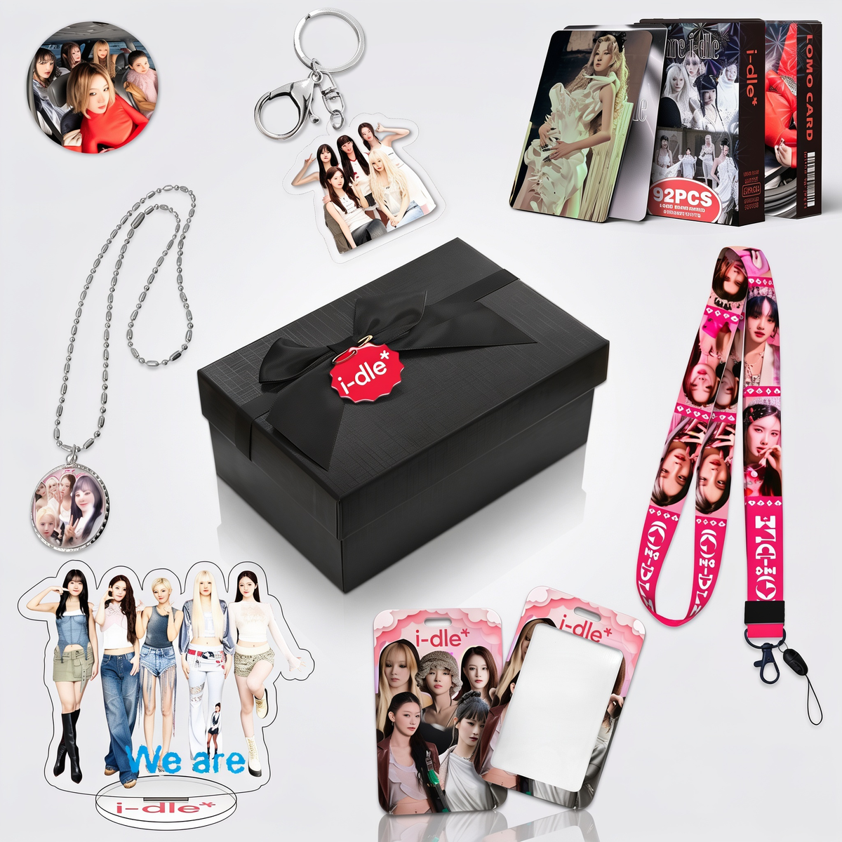 Box Cadeau (G)I-DLE avec Accessoires