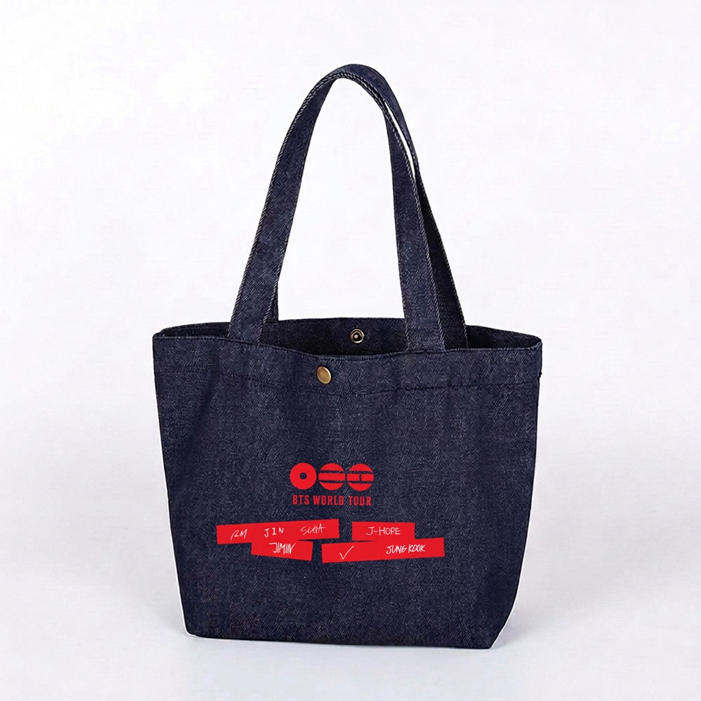 Sac BTS World Tour avec Signatures