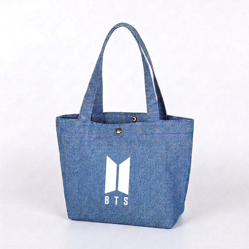 Sac BTS Logo en Jean