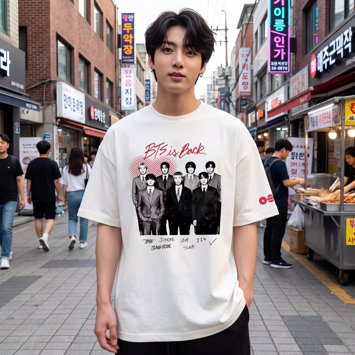 T-shirt BTS Is Back ARIRANG