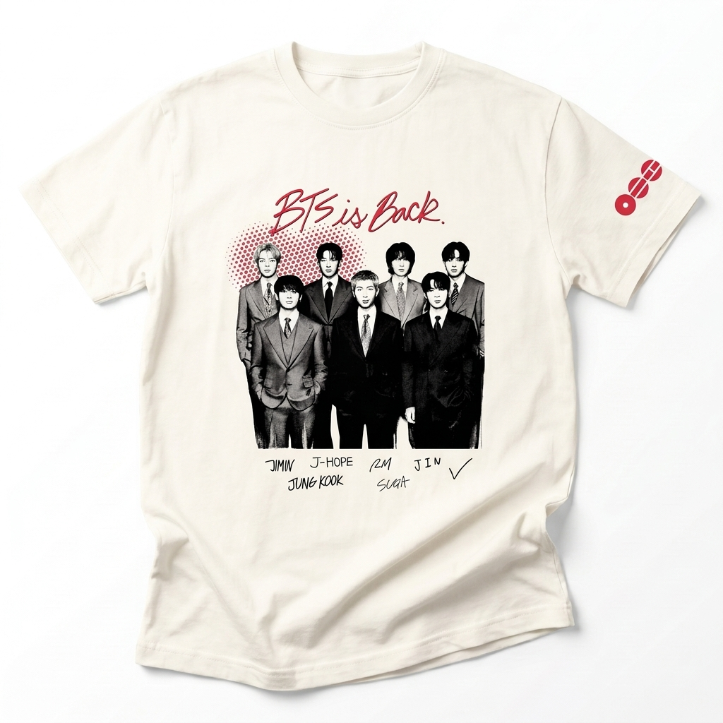 T-shirt BTS Is Back ARIRANG