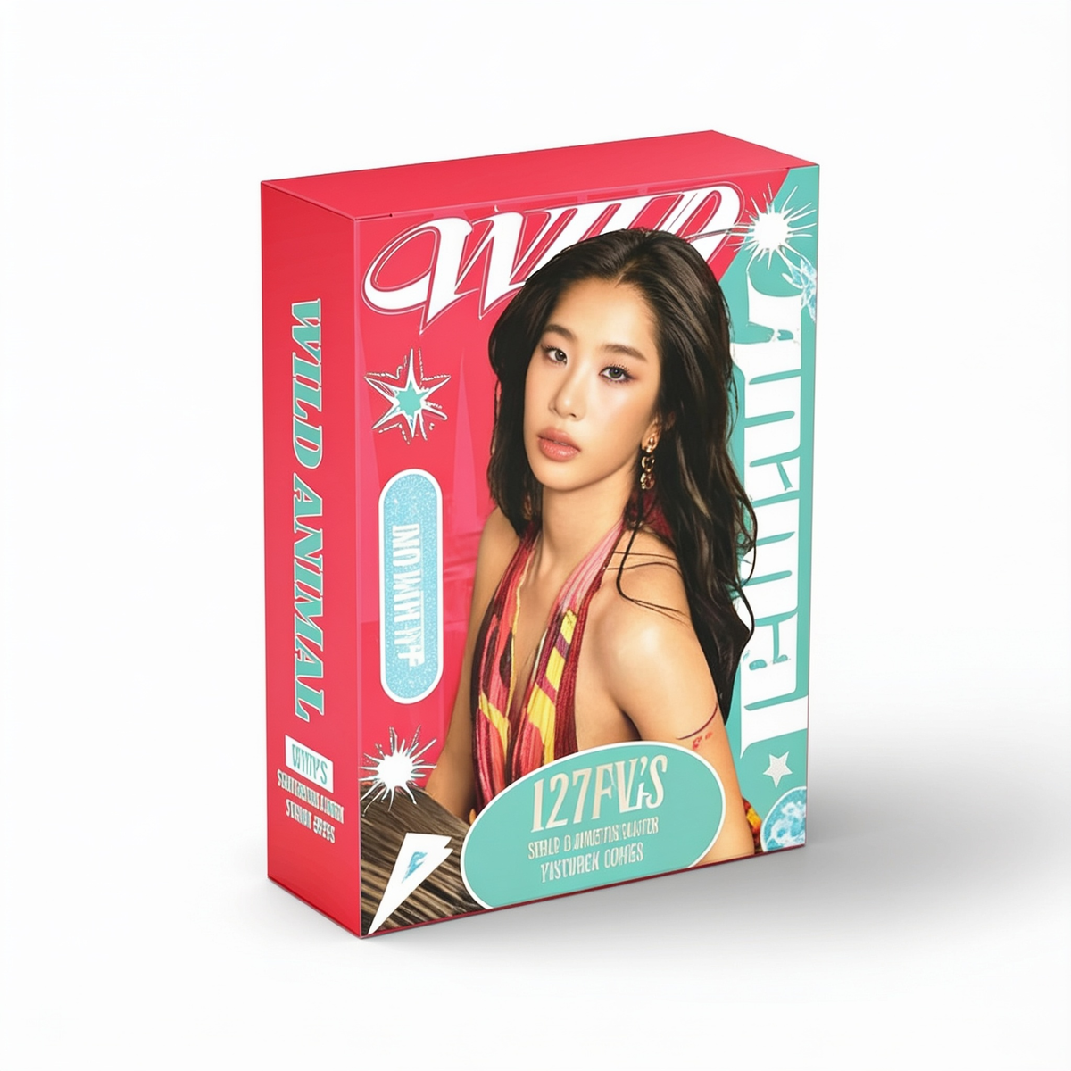 Photocards KATSEYE Sophia avec Stickers