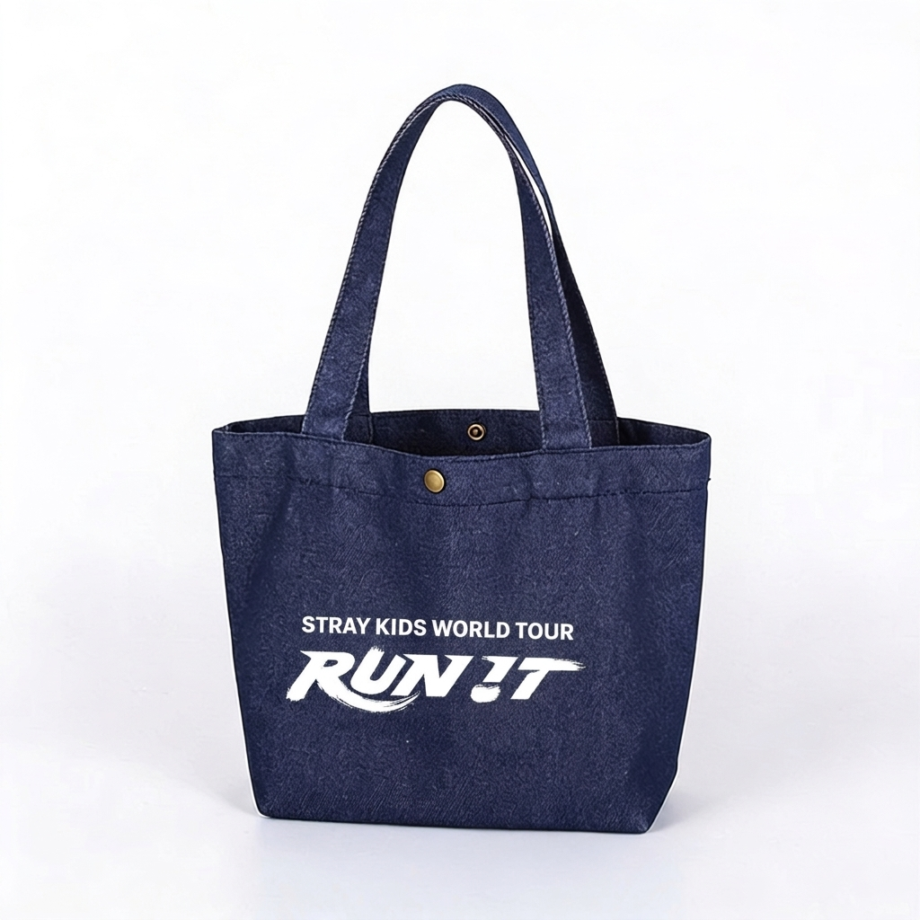 Tote Bag Stray Kids World Tour RUN IT