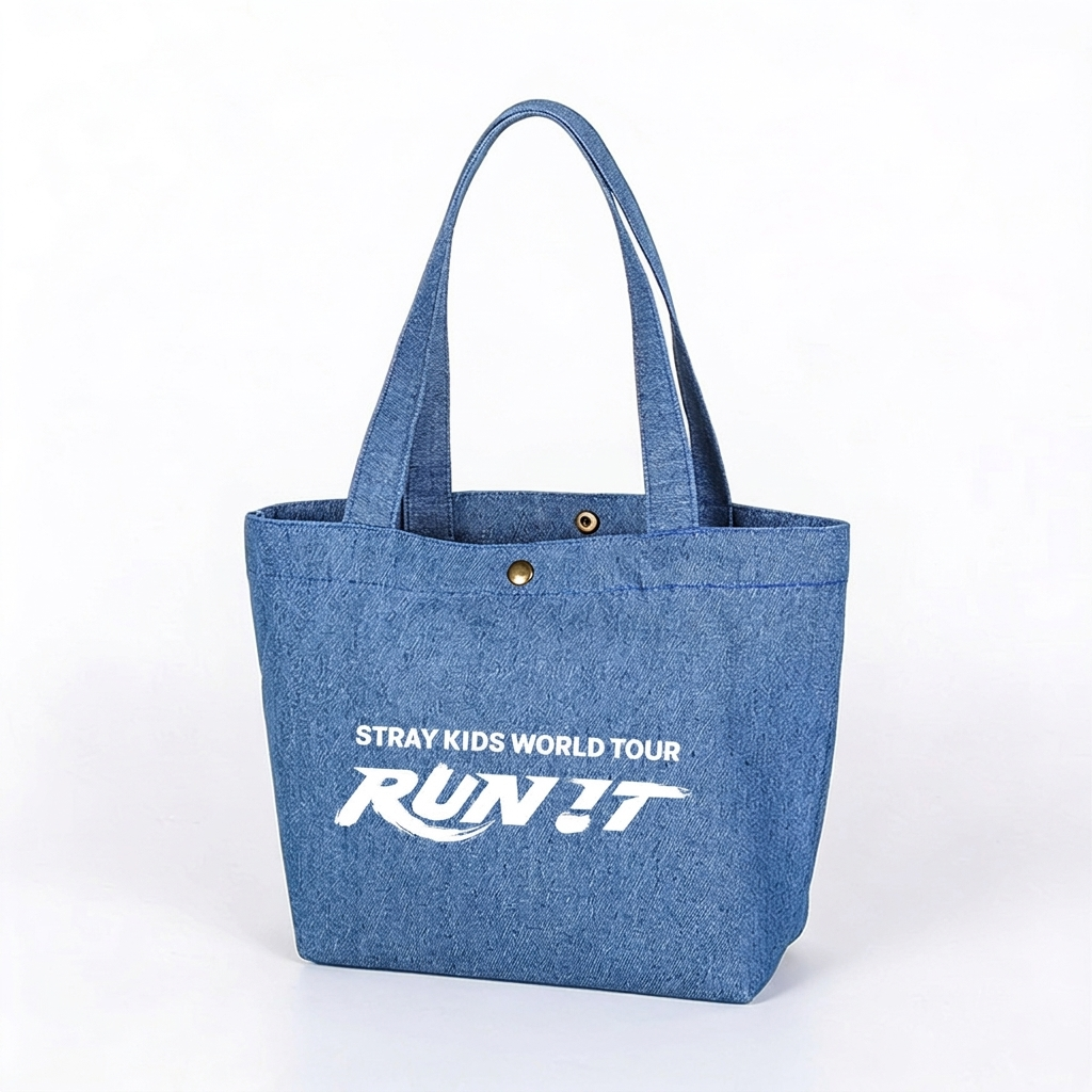 Tote Bag Stray Kids World Tour RUN IT