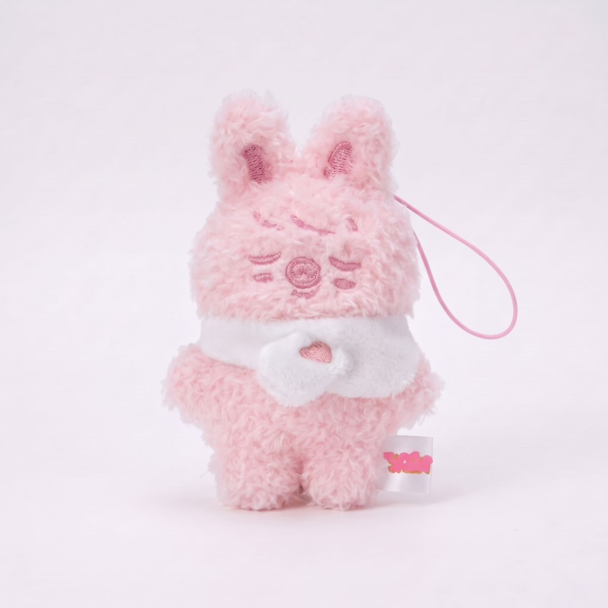 Porte-clés Peluche SKZOO Rose Pastel