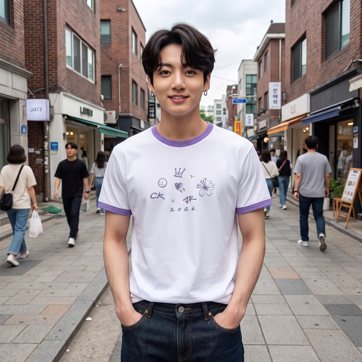T-shirt Jungkook 2026