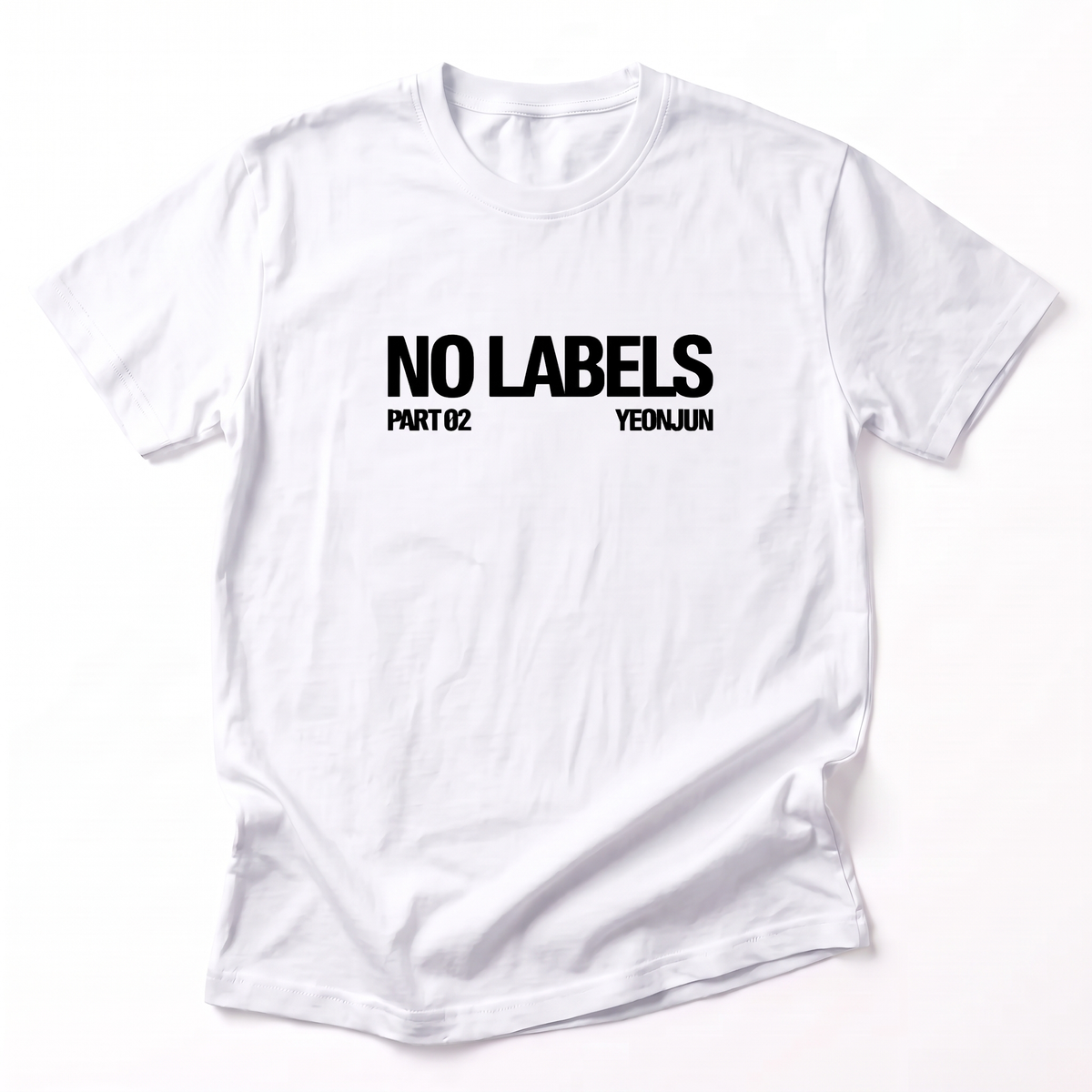 T-shirt TXT Yeonjun NO LABELS