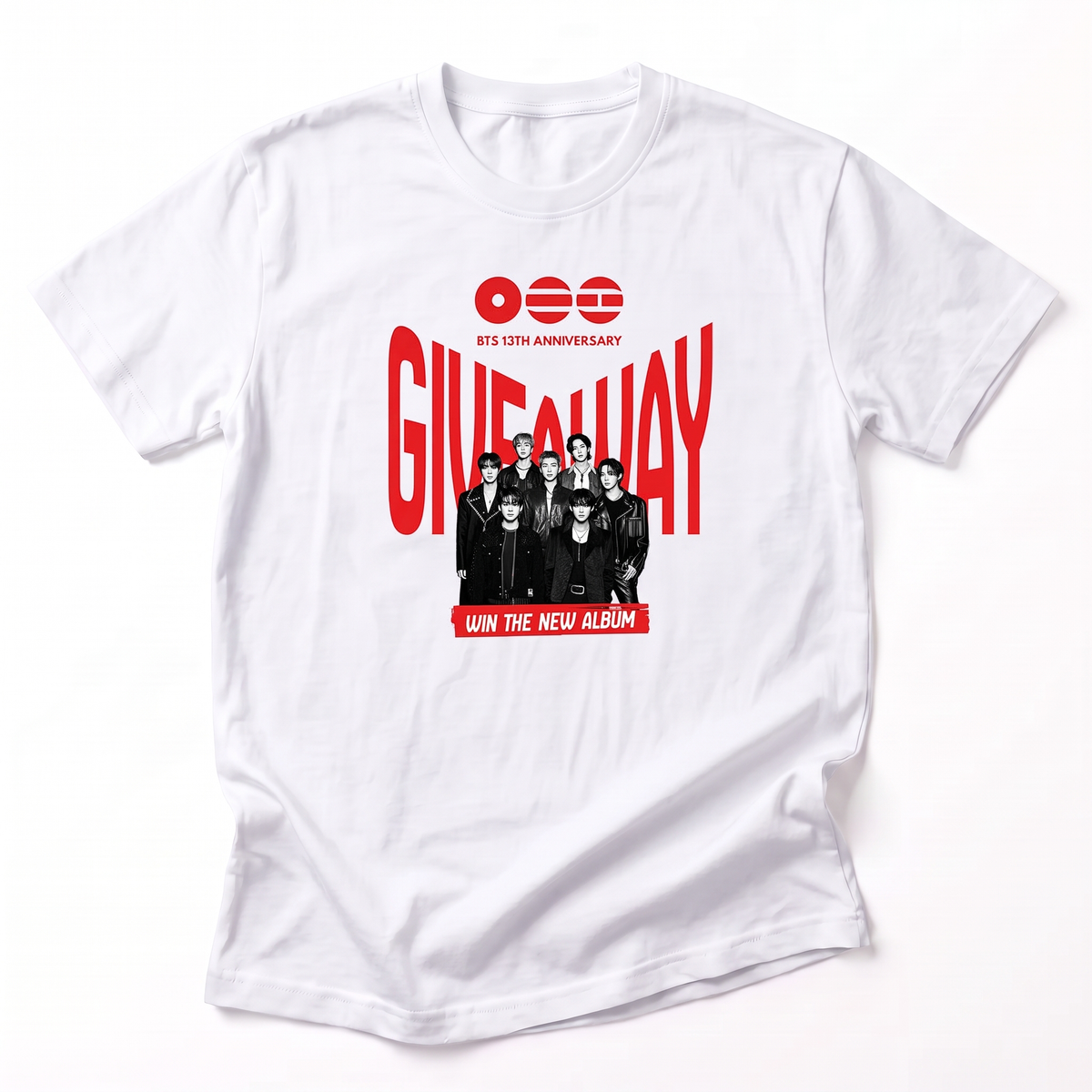 T-shirt BTS Giveaway 2026