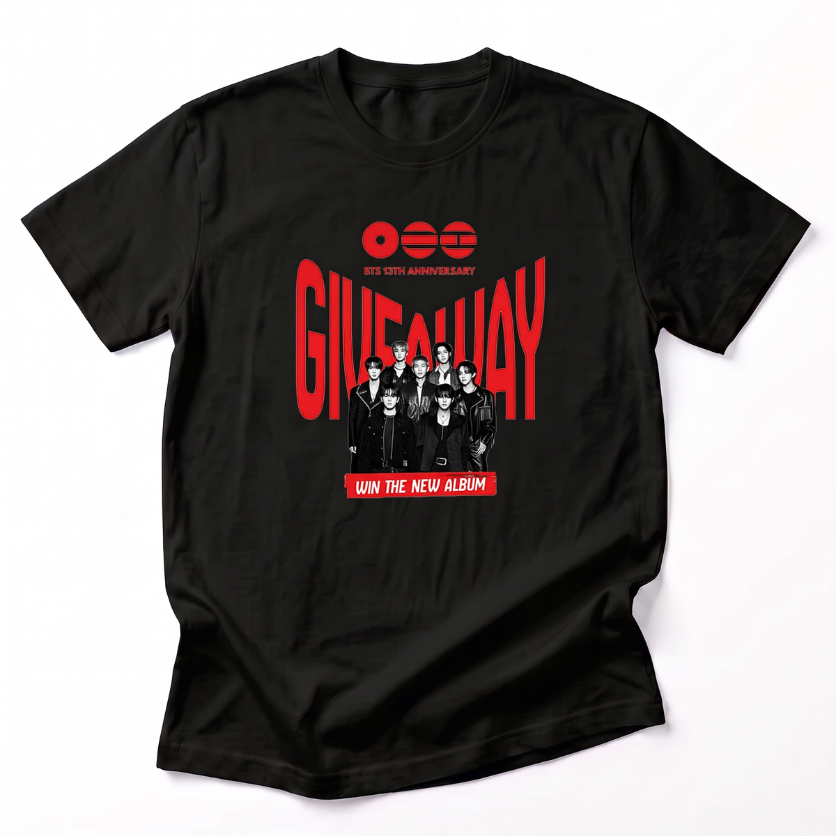 T-shirt BTS Giveaway 2026