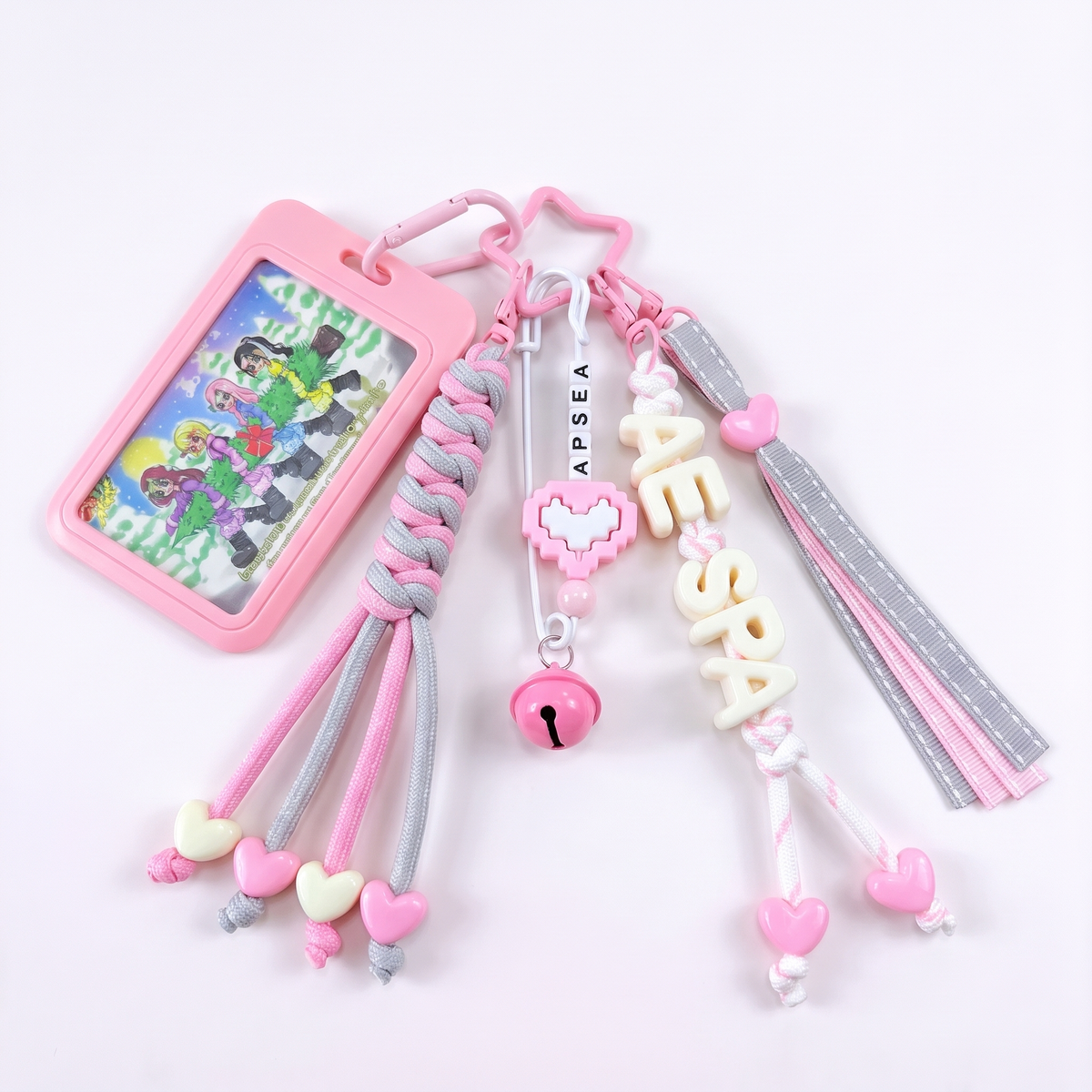 Porte-clés K-pop Aespa Rose