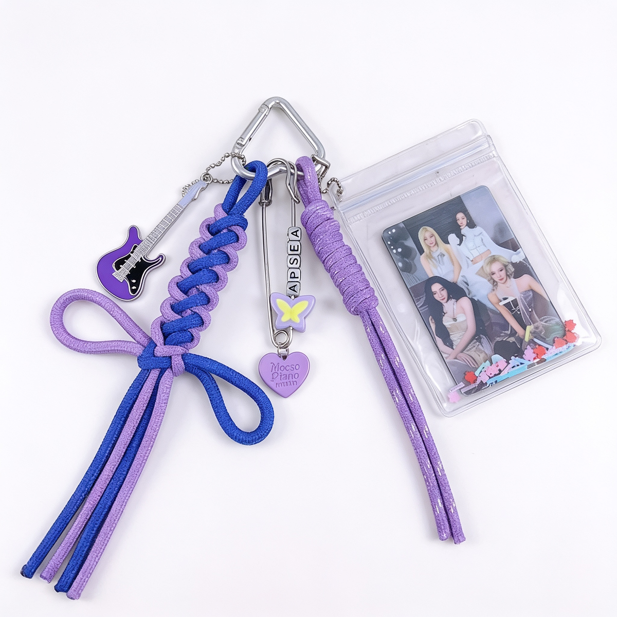 Porte-clés K-pop Aespa Violet
