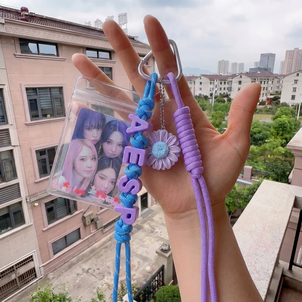 Porte-clés Aespa avec Porte Photocard
