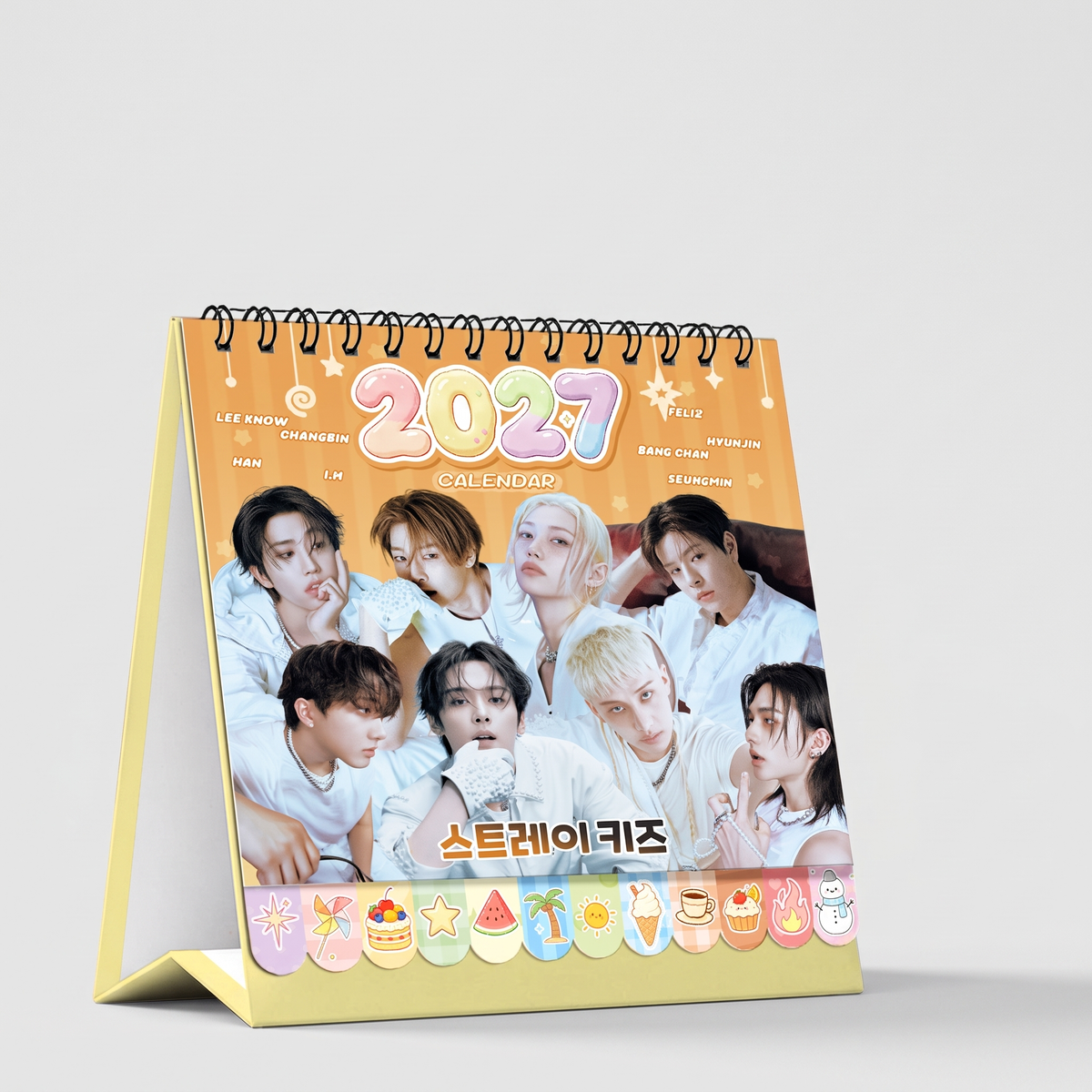 Calendrier K-pop Stray Kids 2027
