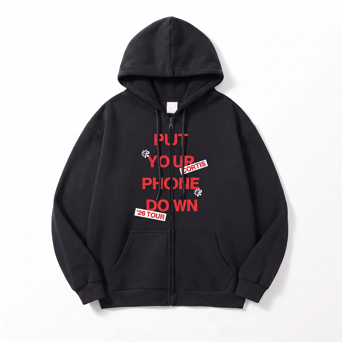 Hoodie Zippé CORTIS Tour 2026