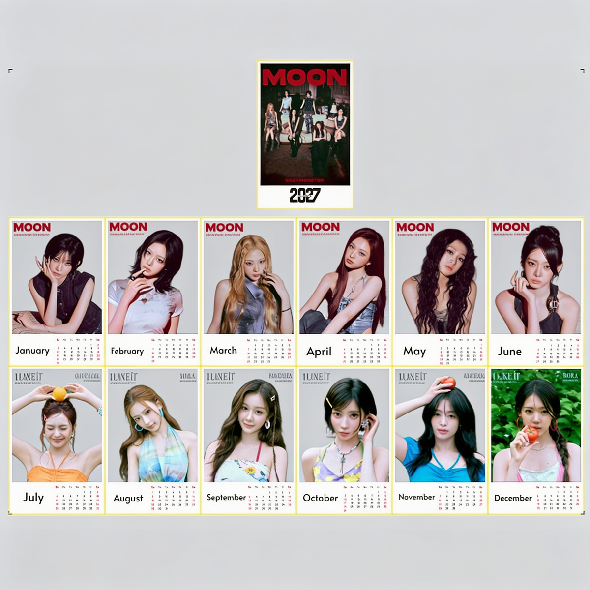 Calendrier de Bureau BABYMONSTER 2027