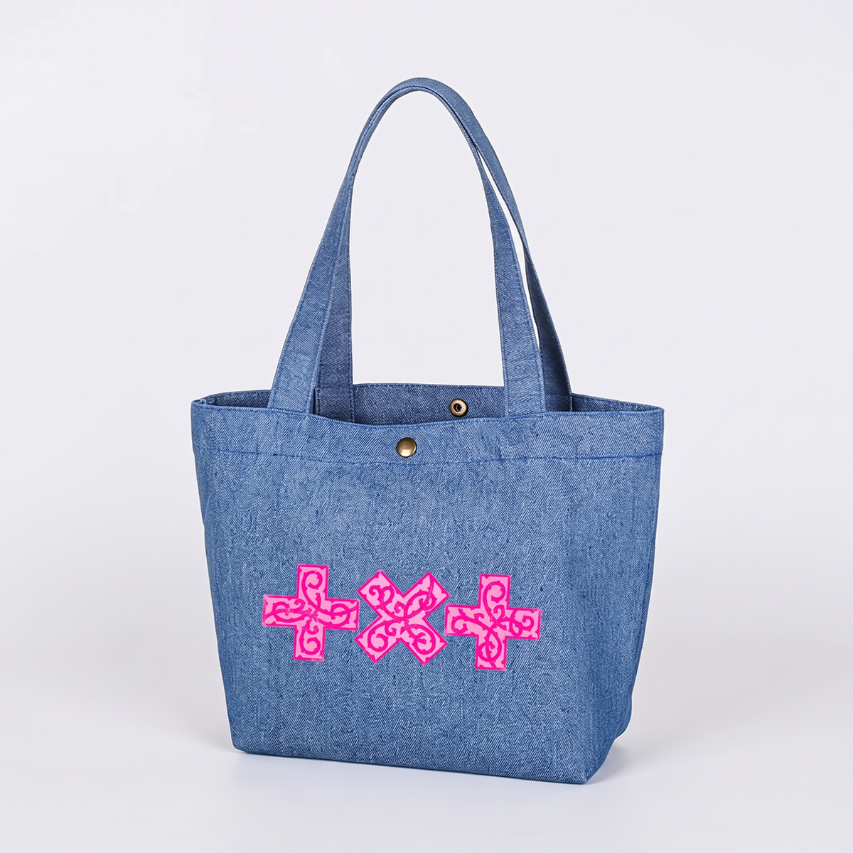 Tote bag TXT en Denim