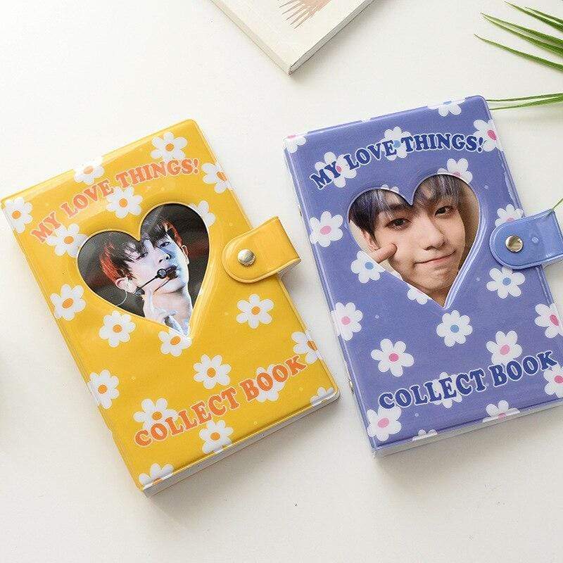 Kawaii A6 Notebook Card Holders Agenda & DIY Photocards Binder Photo Album Organizer Collect Book Gift School Stationery