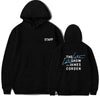 Kpop STAFF SEVENTEEN 17 THE Late Late Show Unisex Winter Warm Fleece Hoodie Pullover Coat Fan CARAT Clothes Cotton Drop Shipping