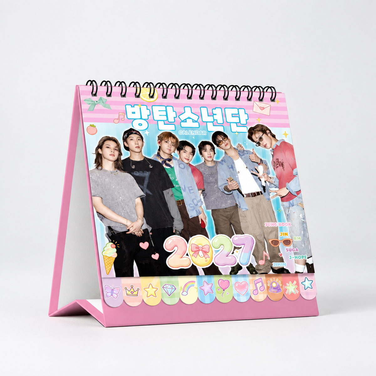 Calendrier K-pop BTS 2027