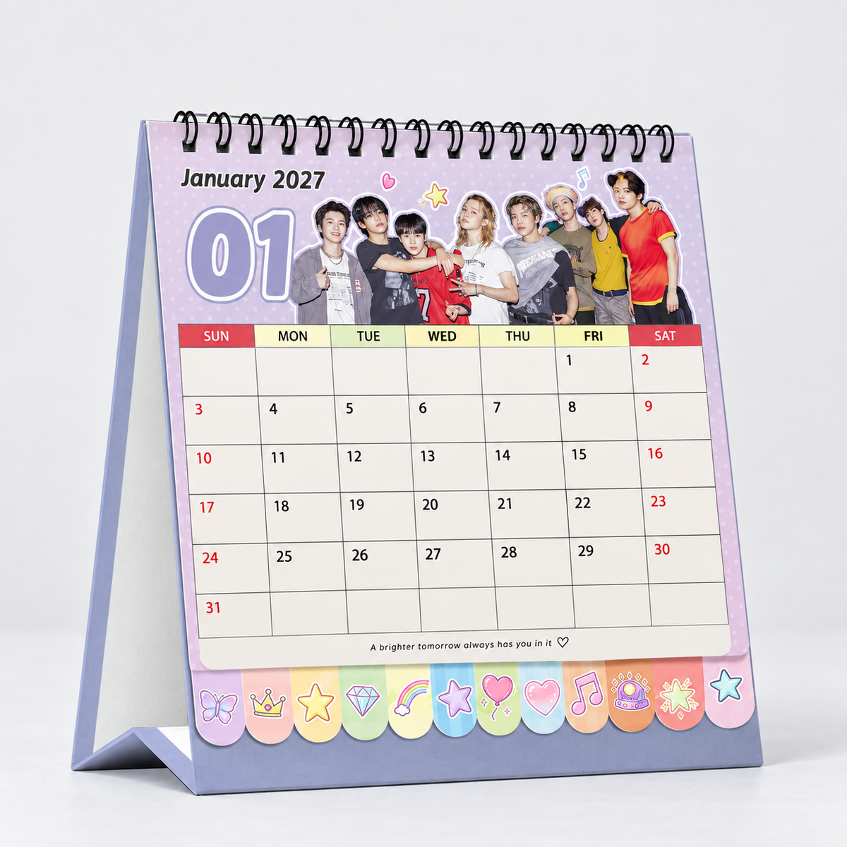 Calendrier de Table 2027 pour ARMY