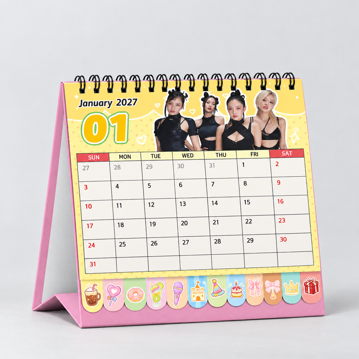 Calendrier de Bureau BLACKPINK 2027