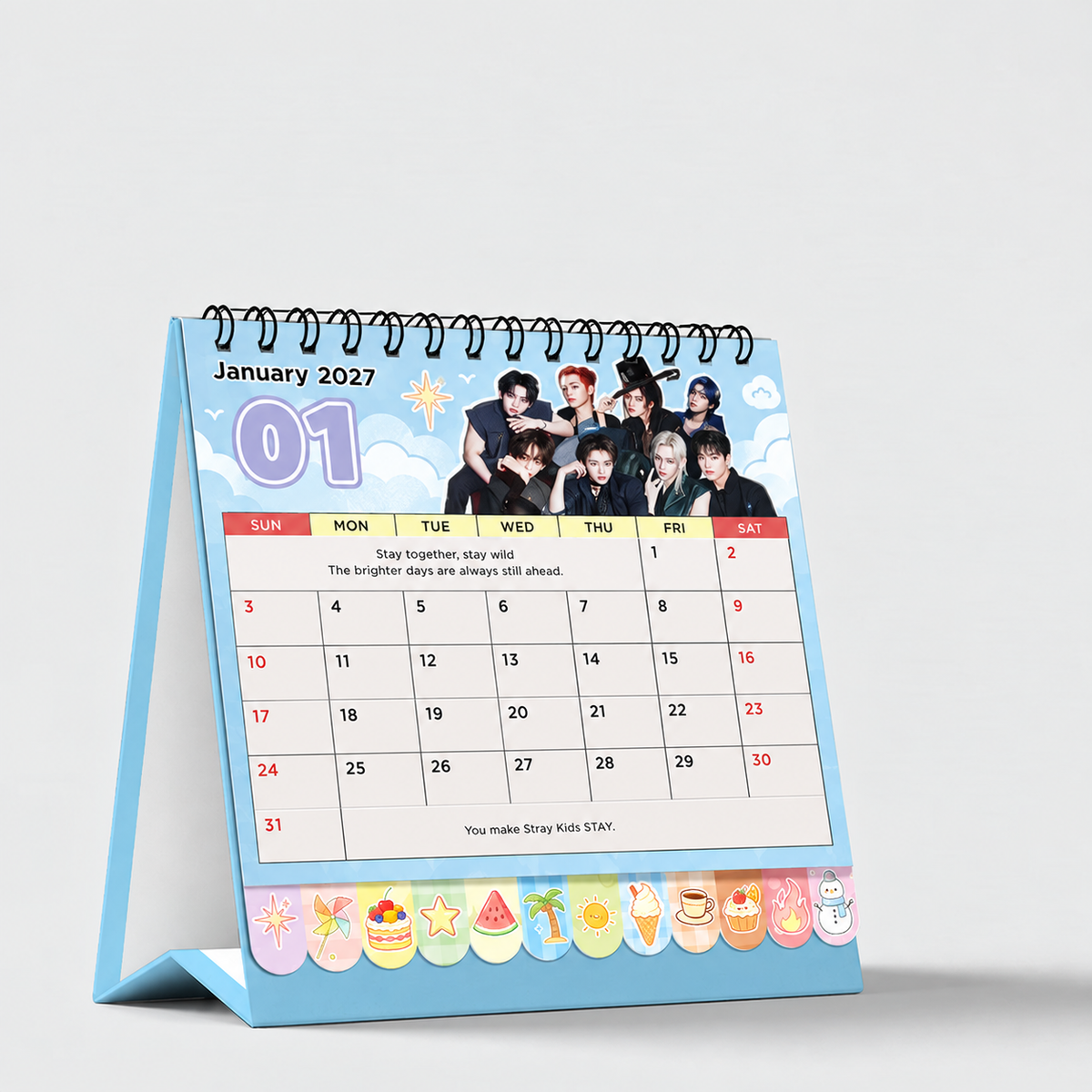 Calendrier de Bureau Stray Kids 2027