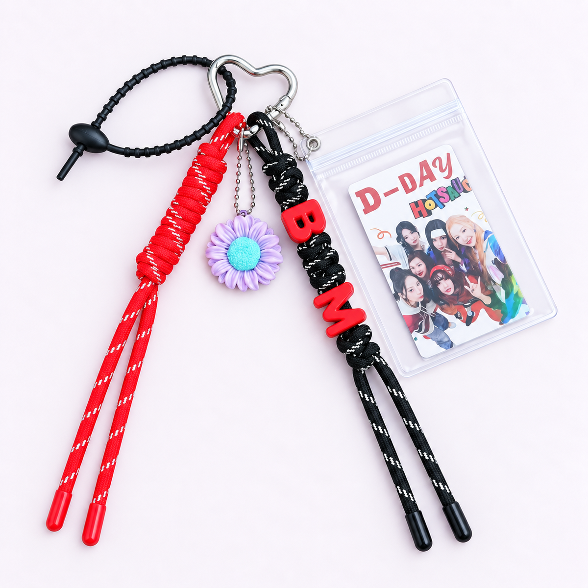 Porte-clés BABYMONSTER avec Porte Photocard