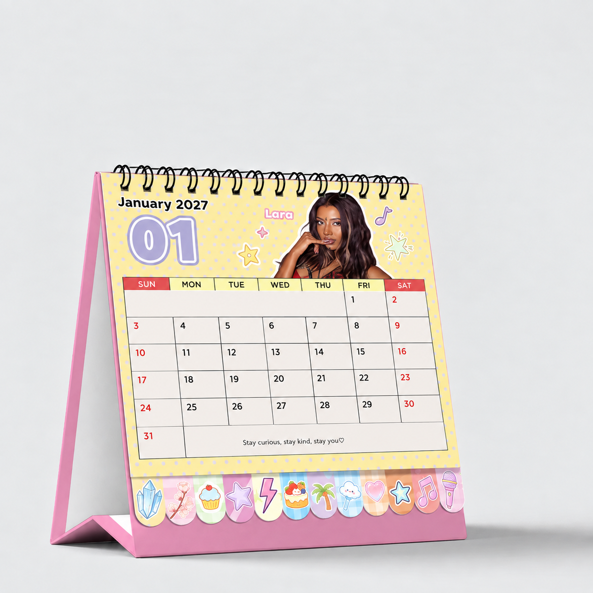 Calendrier de Bureau 2027 KATSEYE