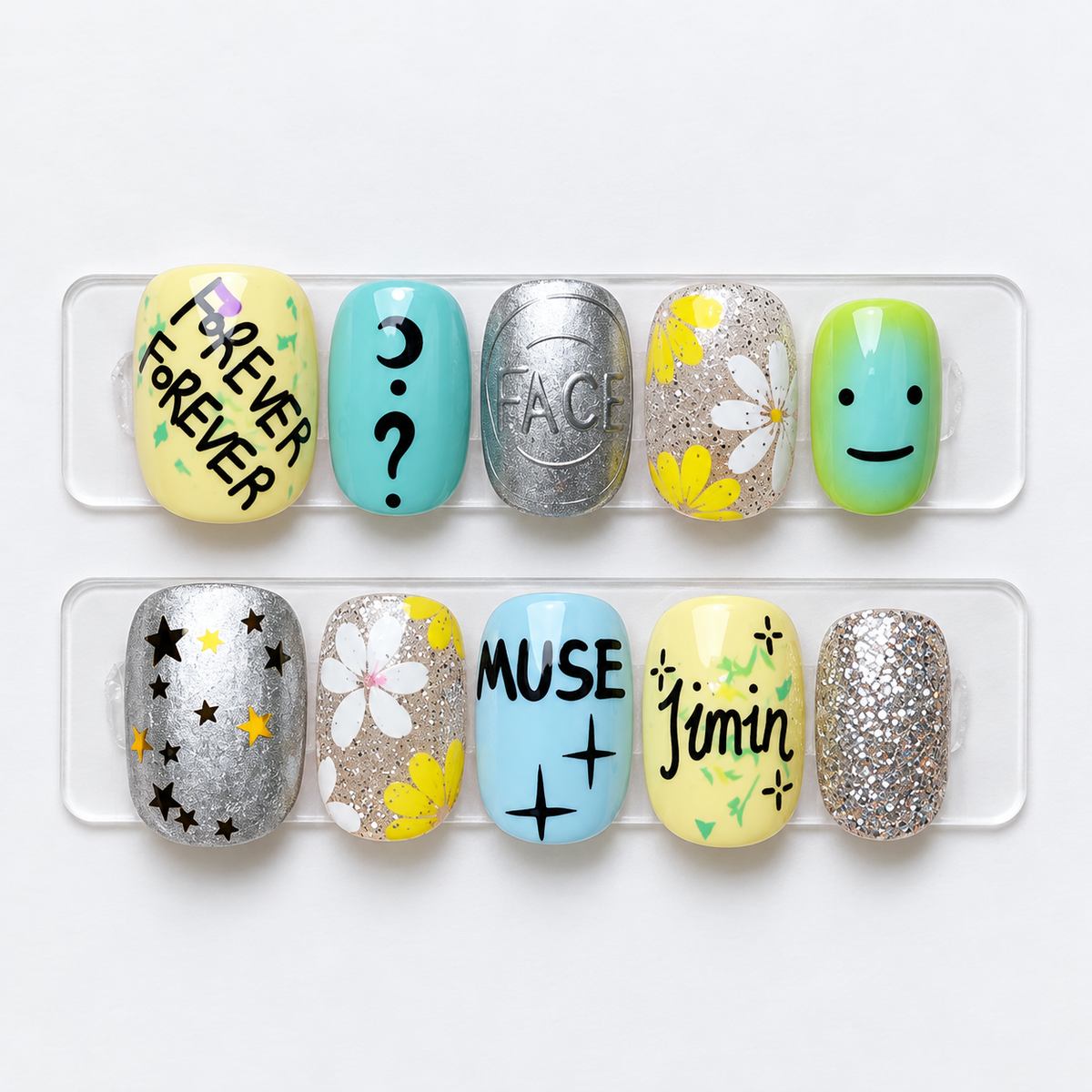 Kit de Faux Ongles K-pop Jimin