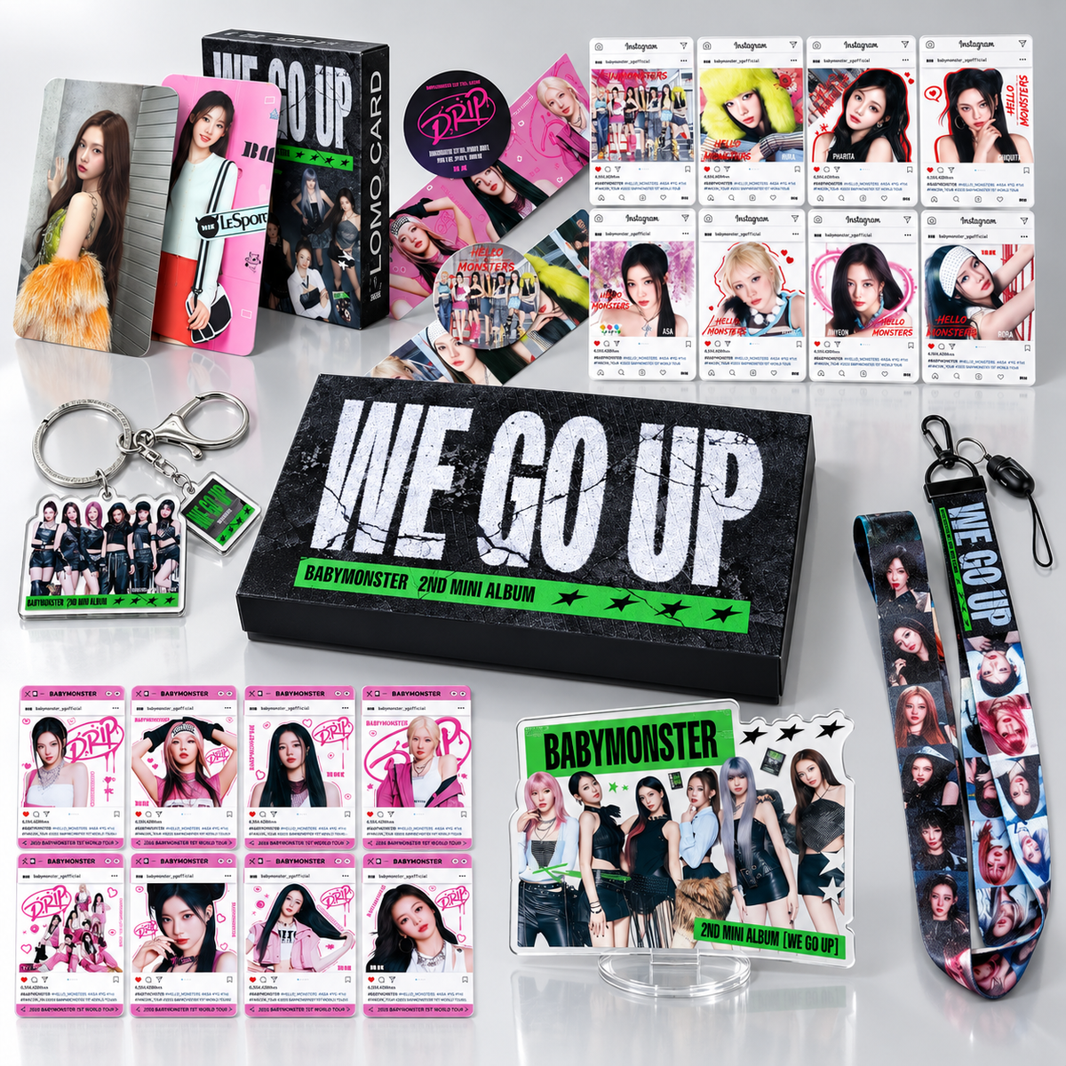 Coffret BABYMONSTER WE GO UP