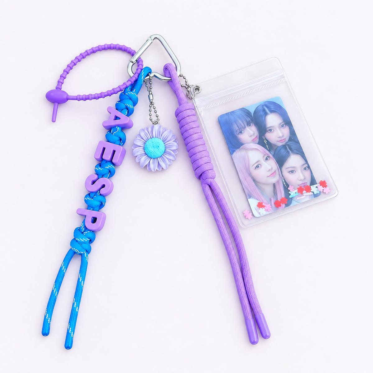 Porte-clés Aespa avec Porte Photocard
