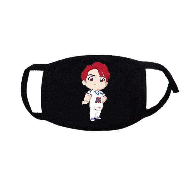 Lot de 3 Masques BTS - Jung Kook