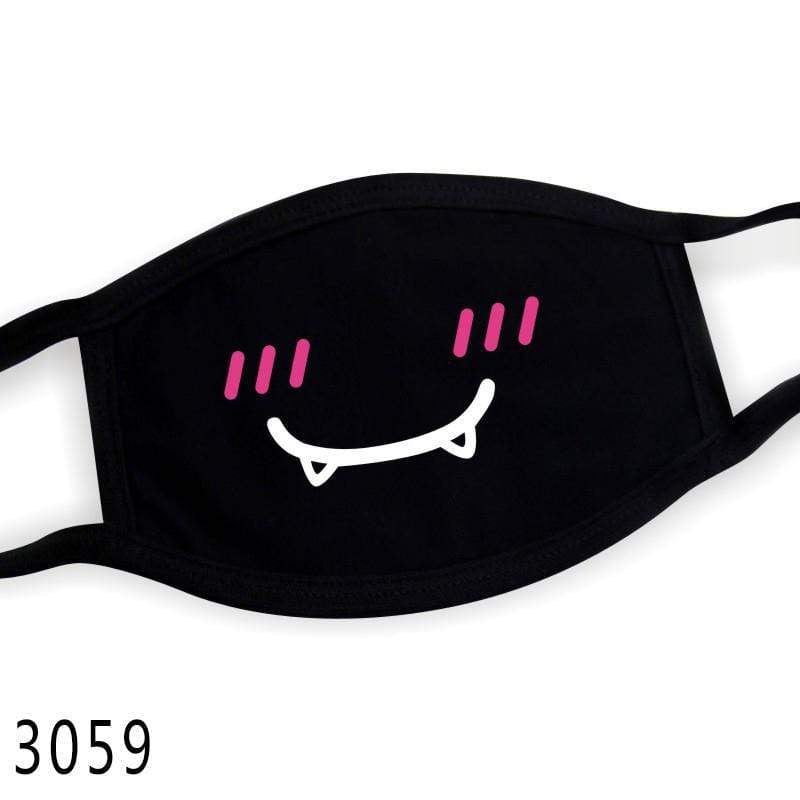 Masque coréen - Motif bouche