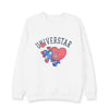 Pull BT21 Tata Blanc